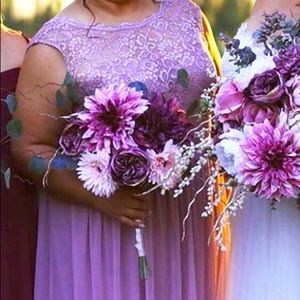 David’s Bridal bridesmaid dress